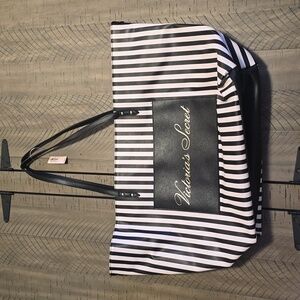 NWT Victorias Secret Striped Tote Bag